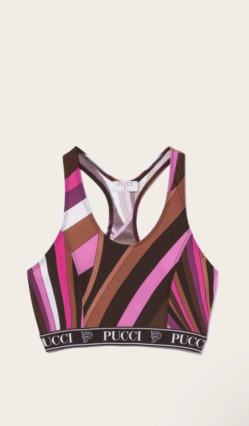 IRIDE-PRINT CROP TOP