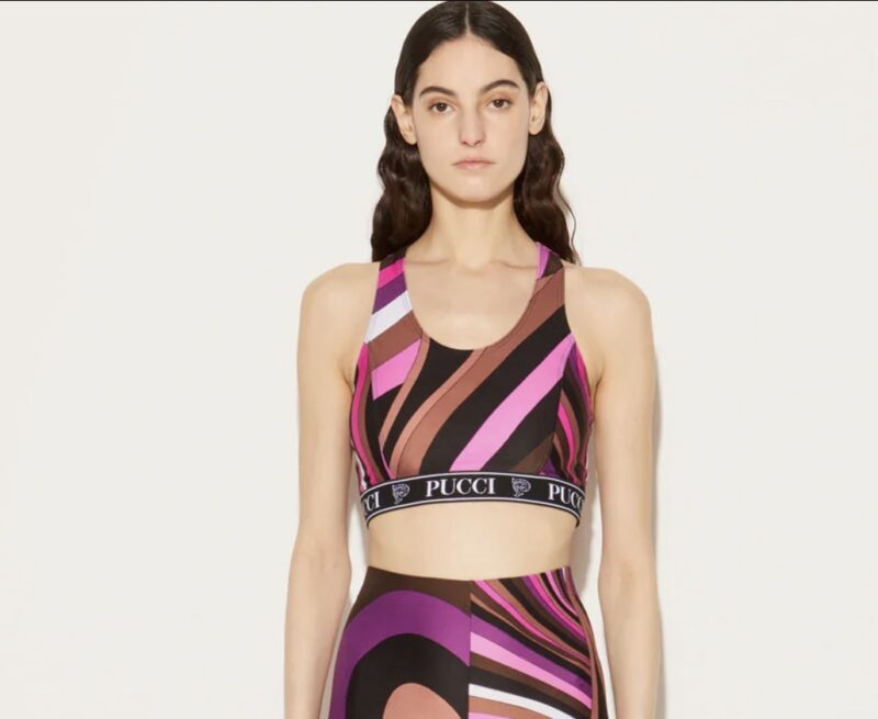IRIDE-PRINT CROP TOP - Image 2