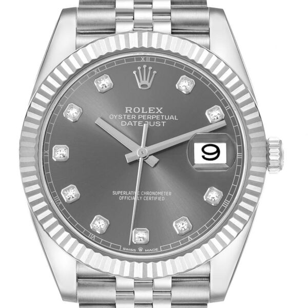 Rolex Datejust 41 Fluted Bezel Men's Automatic Watch